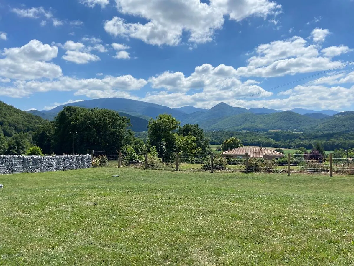 Villa Jacuzzi, Terrain De Petanque Et Aire De Jeux Vue Sur Les Pyrenees Seilhan