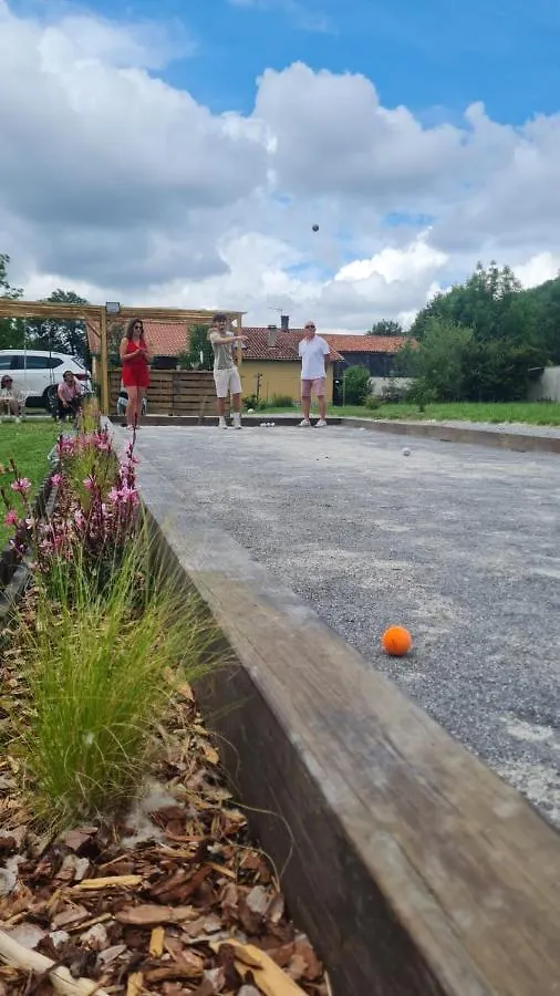 Villa Jacuzzi, Terrain De Petanque Et Aire De Jeux Vue Sur Les Pyrenees Seilhan